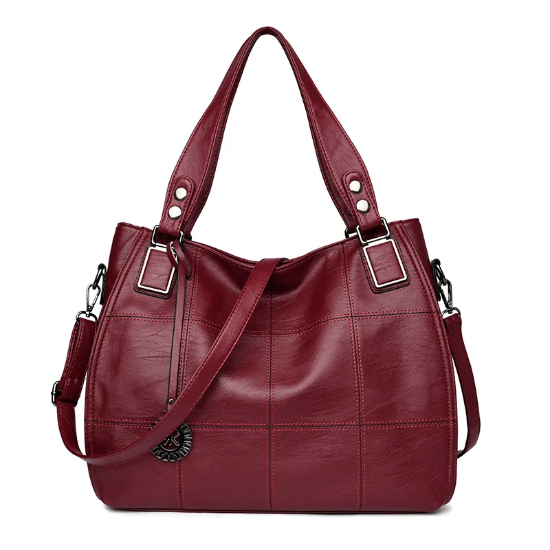 Fashion Top Leather Casual Tote Luxury Leather Handbags Women's Shoulder bags Messenger Crossbody bag for lady 2023