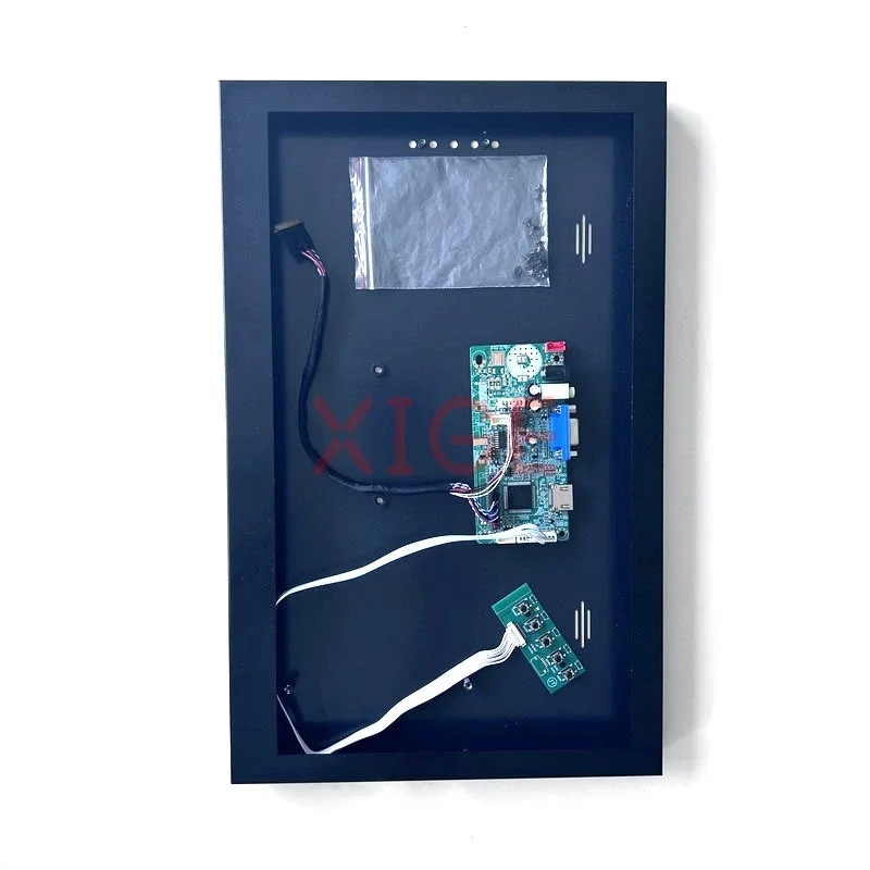 For LTN156HT01/B156HB01 Driver Board+Metal Shell LVDS 40 Pin Display HDMI-Compatible VGA Portable DIY Modify Kit 15.6