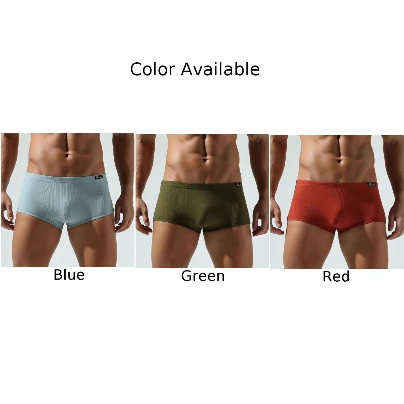 تنفس الحقيبة الملابس الداخلية الحقيبة سراويل L M الحقيبة الملابس الداخلية عالية تمتد متوسطة الخصر نسيج البوليستر طول منتظم