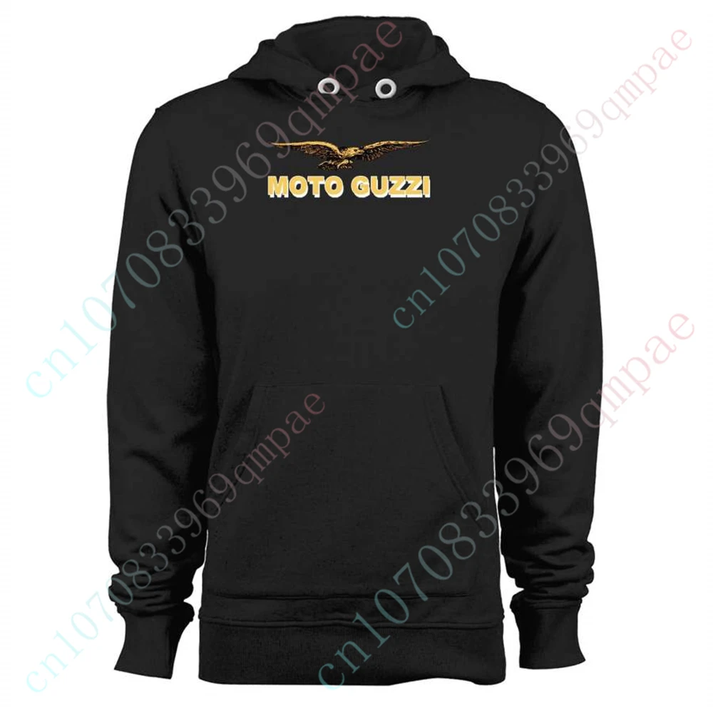 Moto Guzzi Oversize Zip Hoodies Anime Hoodies For Men Women Harajuku Pullover Top Unisex Clothing Casual Sweatshirt Custom Logo