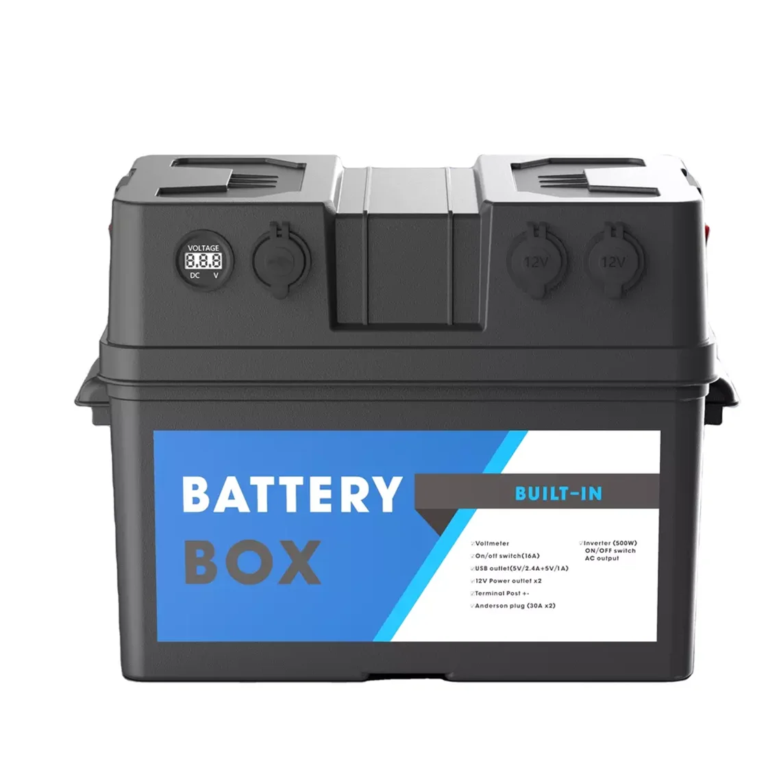 Brandneue Marine Auto im Freien mit USB Power Box Camping 12V Batterie