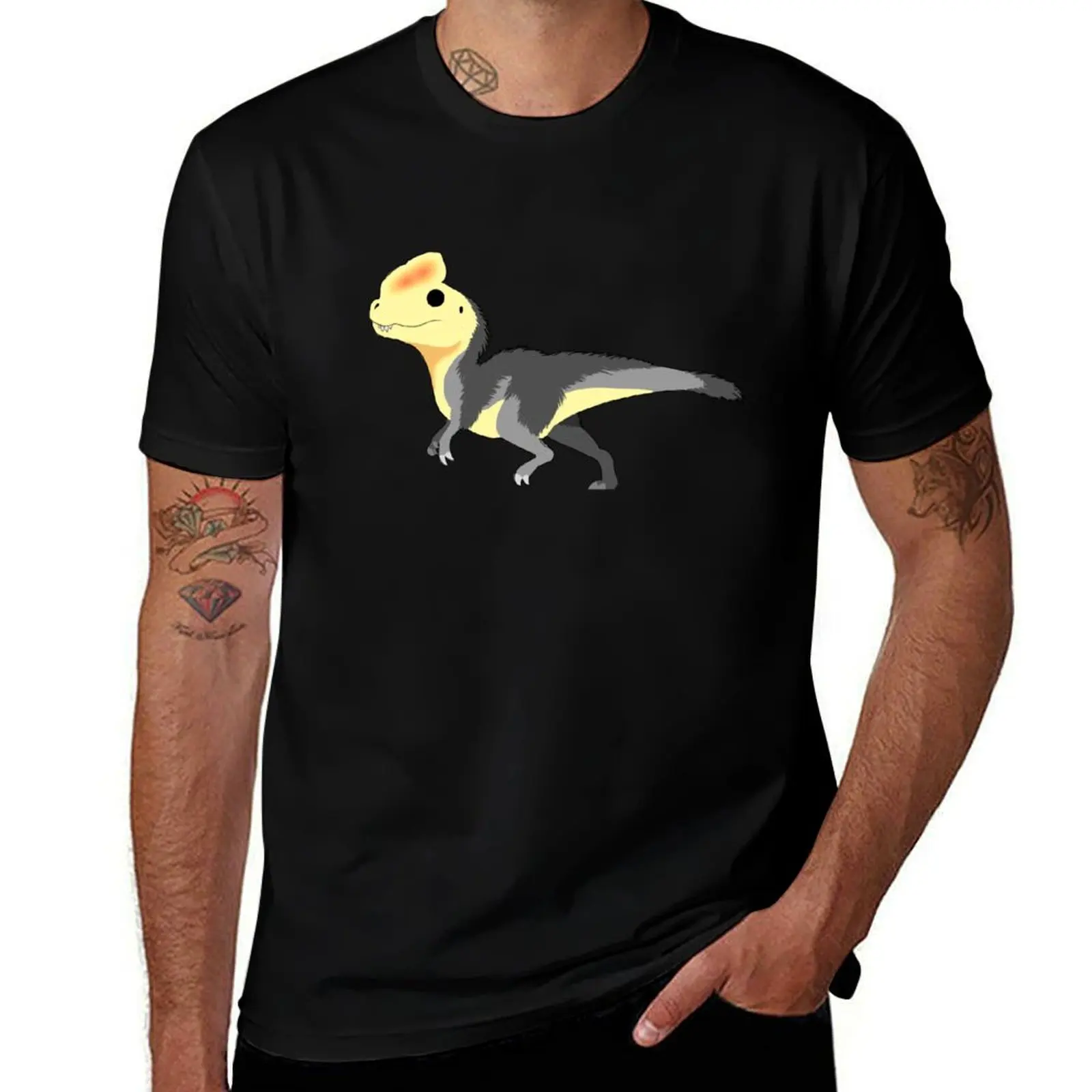 Camiseta Dilophosaurus wetherilli con estampado de diseño a la moda
