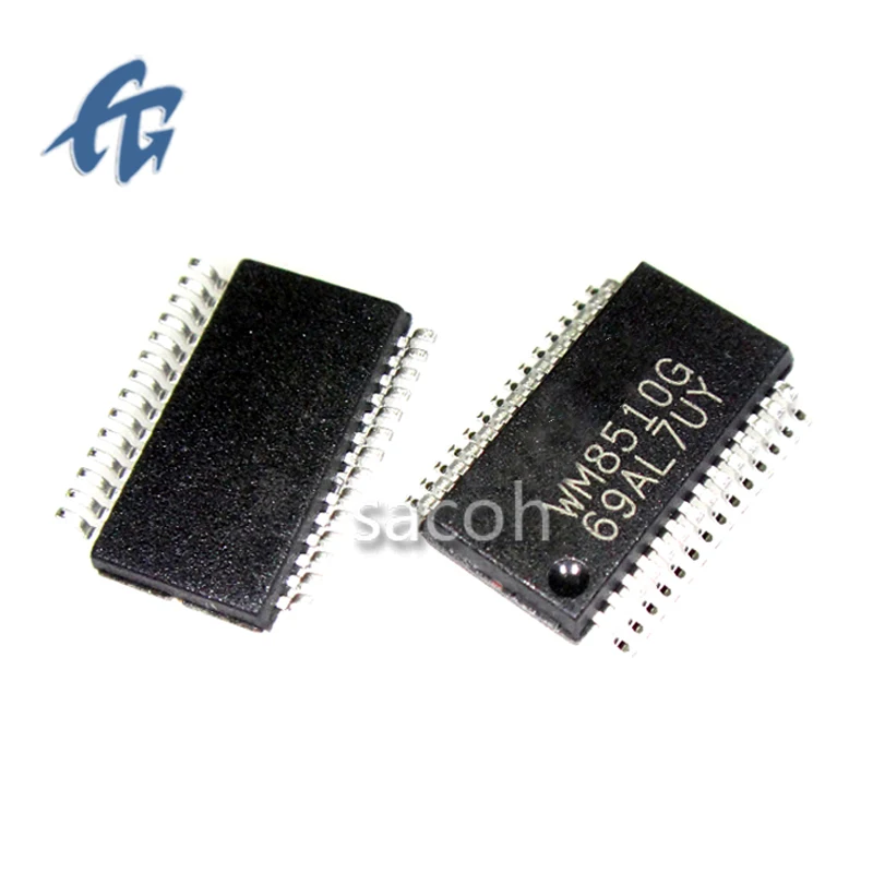 New Original 1Pcs WM8510G SSOP28 Driver Chip IC Integrated Circuit Good Quality