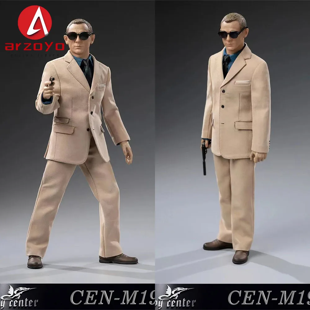 

Toy center CEN-M19 1/6 Agent Classic Business Suit Set Clothes Model Fit 12'' Male Soldier Action Figure Body Dolls