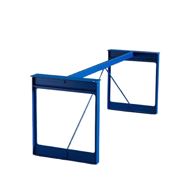 طاولة طعام من الفولاذ الكربوني الصلب، طاولة قدم معدنية، حامل ساق، حجم اللون