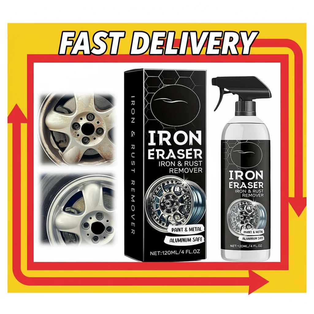 Wheel Cleaner Alloy - สเปรย์กำจัดสนิมล้อรถยนต์ 120 มล. 1/2/3 ชิ้น น้ำยาทำความสะอาดที่มีประสิทธิภาพสำหรับขอบล้ออัลลอยและคราบยาง