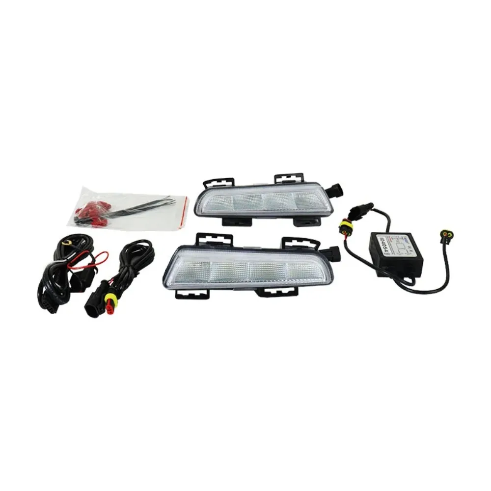 Car DRL Daytime Running Light Fog Lamp Set  For Smart Fortwo 451 2013 2014 2015 LED Car Accessories A4519060351 A4519060451
