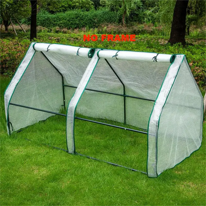 VOKANDA Greenhouse Plastic Cover Flowerpot Cover Vinyl House Mini Greenhouse Without Frame