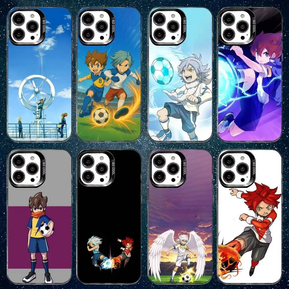 

I-Inazuma Game E-Eleven Phone Case For iPhone17,16,15,14,13,12,11 Plus,Pro Max White Matte Shockproof Cover