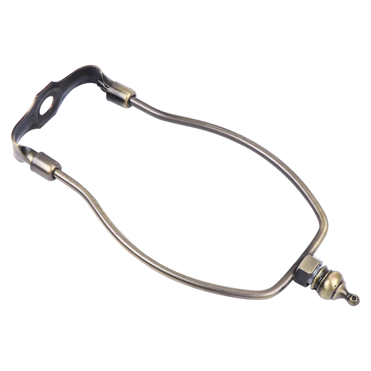 

Holder 6 Inch Bronze 10Mm Bottom Hole Iron Frame For Lampshade Horn Light Lampshade Bracket Portable Rack Horn Lamp Frame Iron
