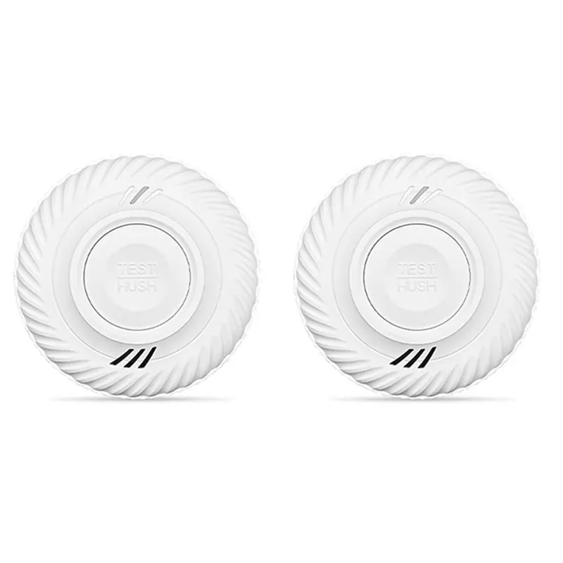 

【THANKSGIVING DAY】Tuya Smart Life APP Controlled Wifi Smoke Detector 85Db Sound Long Battery Life Home Fire Protection Security