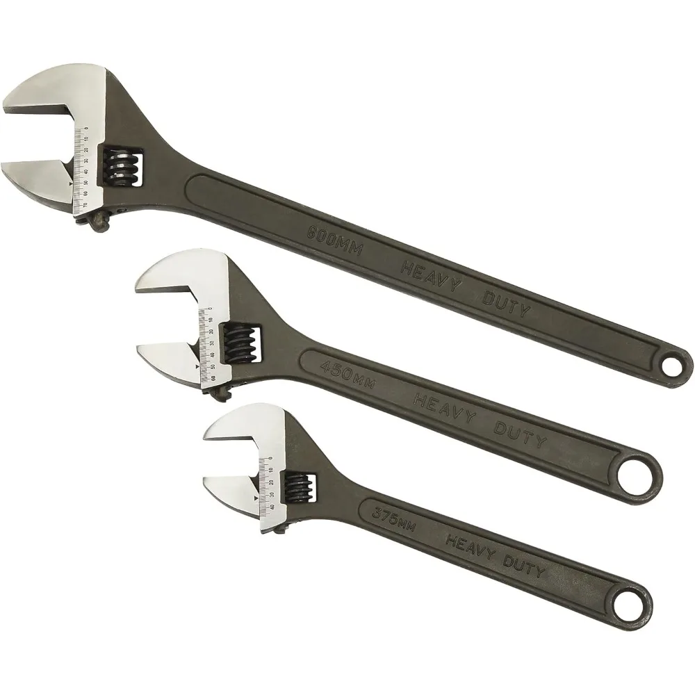 مجموعة مفاتيح ربط جامبو قابلة للتعديل مكونة من 3 قطع أداة مفتاح ربط كبيرة جدًا لإصلاح السباكة #2