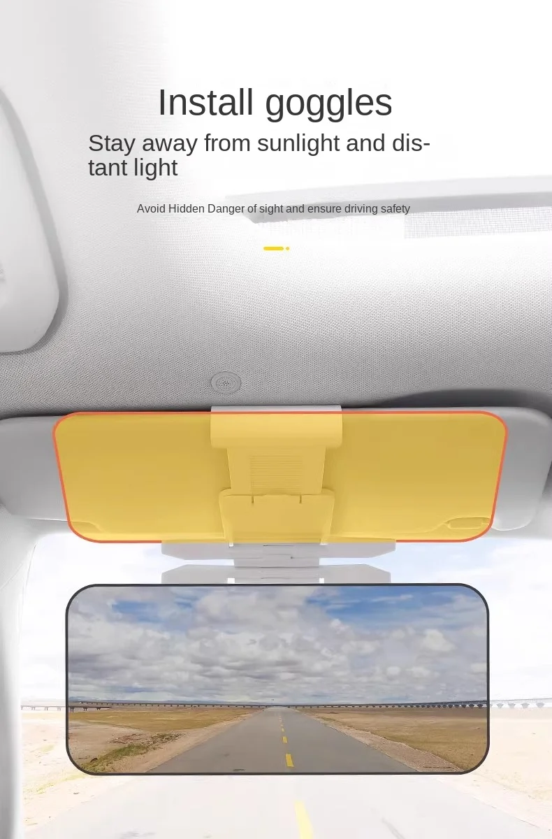 Bestseller Tag- und Nacht-Autofahrbrille Anti-Blendung Nachtsicht-Fahrerbrille Verbesserte Lichtbrille für Nachtfahrten – Detail 5