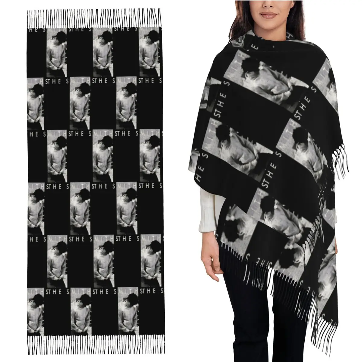 

Как скоро теперь шарф с кисточками, женские мягкие теплые шали и накидки, большая осенне-зимняя шаль