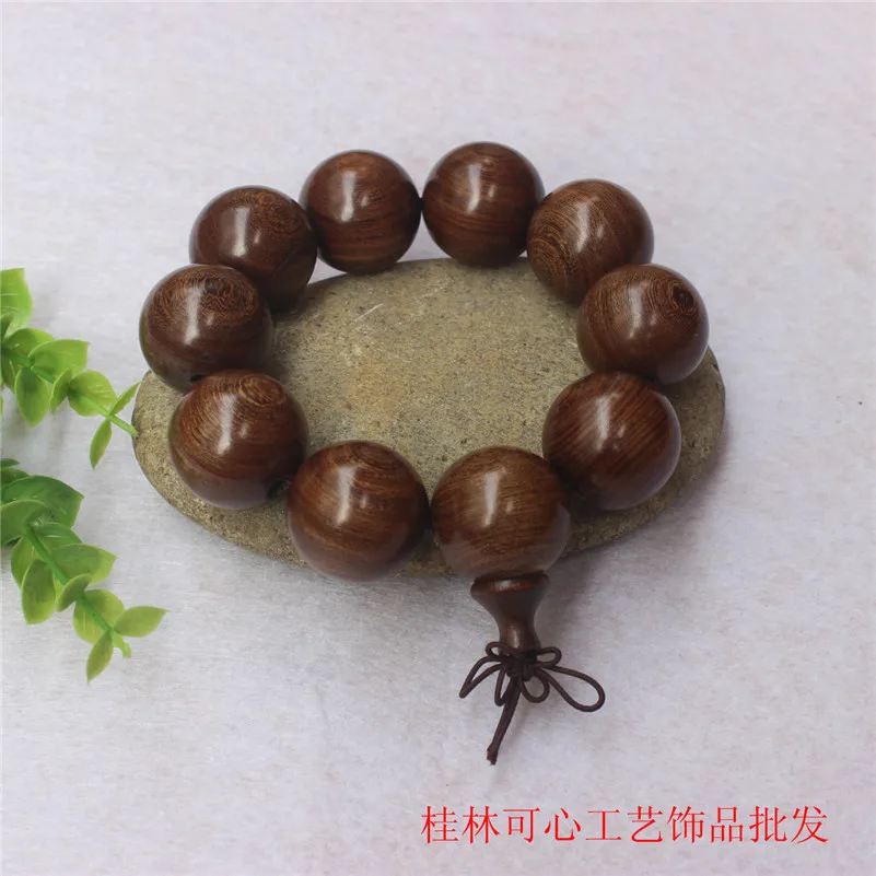 Hot gold sandalwood bracelets for men and women rosary beads bracelets in large quantities.