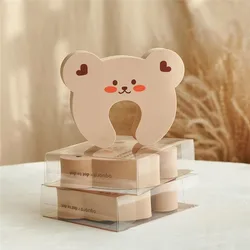 ins bear door handle anti-collision children's room anti-pinch safety door stop bedroom door closing artifact