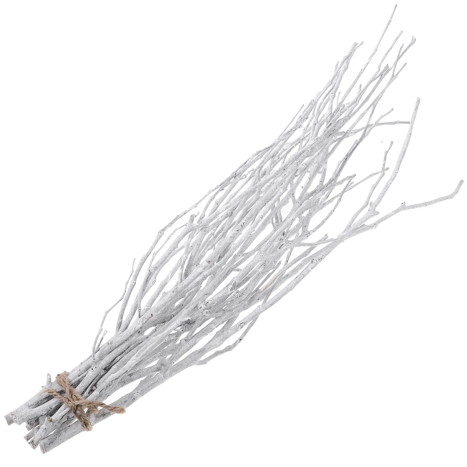 10 Pcs 50 Cm Dried Twigs Vase White Vases for Flowers Tree Branches Decorative Sticks Tall