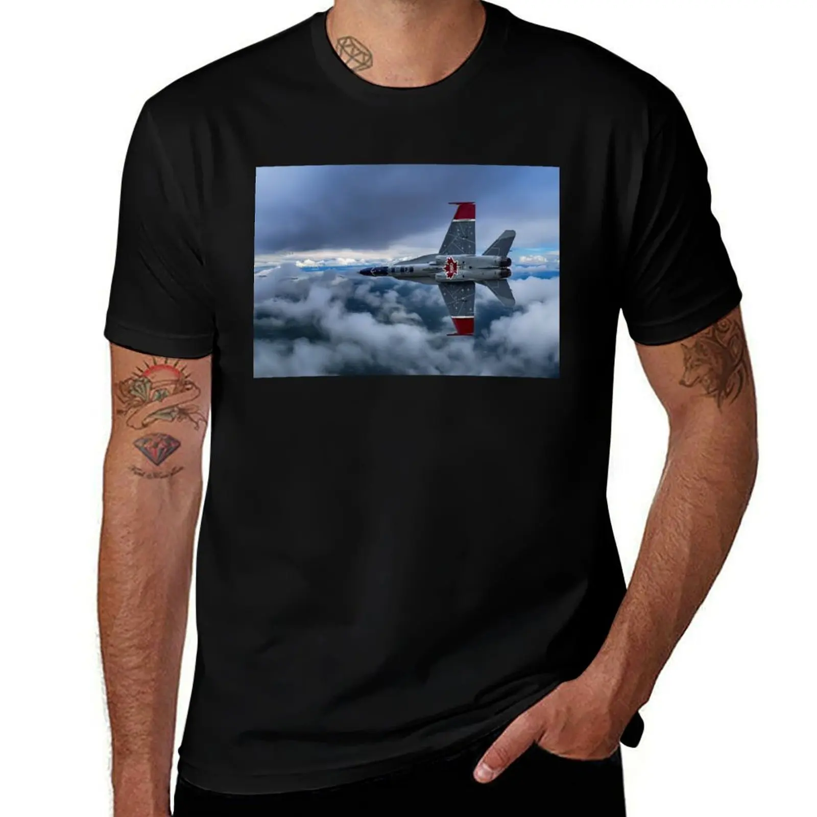

CF-188 Hornet T-Shirt Man t-shirt vintage clothes graphic shirts t shirts for men