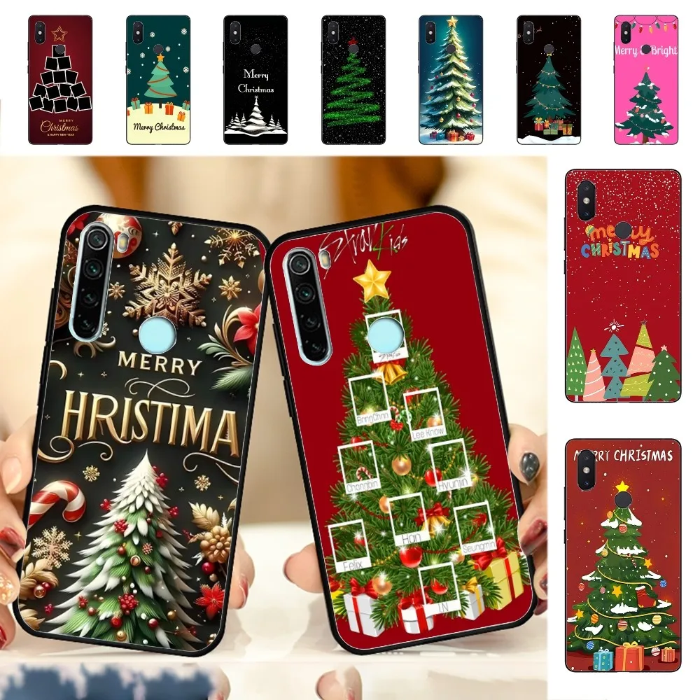 Merry Christmas Tree Phone Case For Redmi Note 4 X 5 A 6 7 8 T 9 9S 10 11 11S 11Epro Poco M3 pro