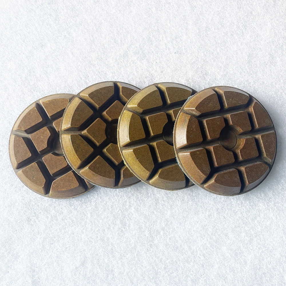 4 Inch 100mm Diamond Floor Grinding Block Polishing Pad For Grinding Concrete Cement Stone Floor