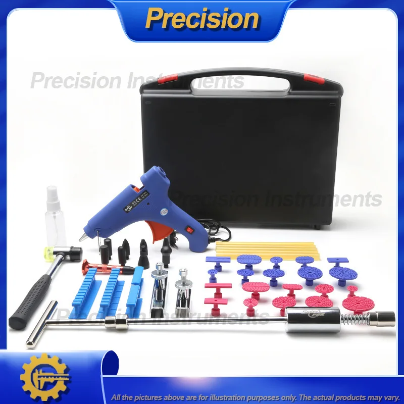 2026 Manual Dent Repair Tool Kit with Portable Toolbox Auto Body Puller for Sheet Metal Restoration