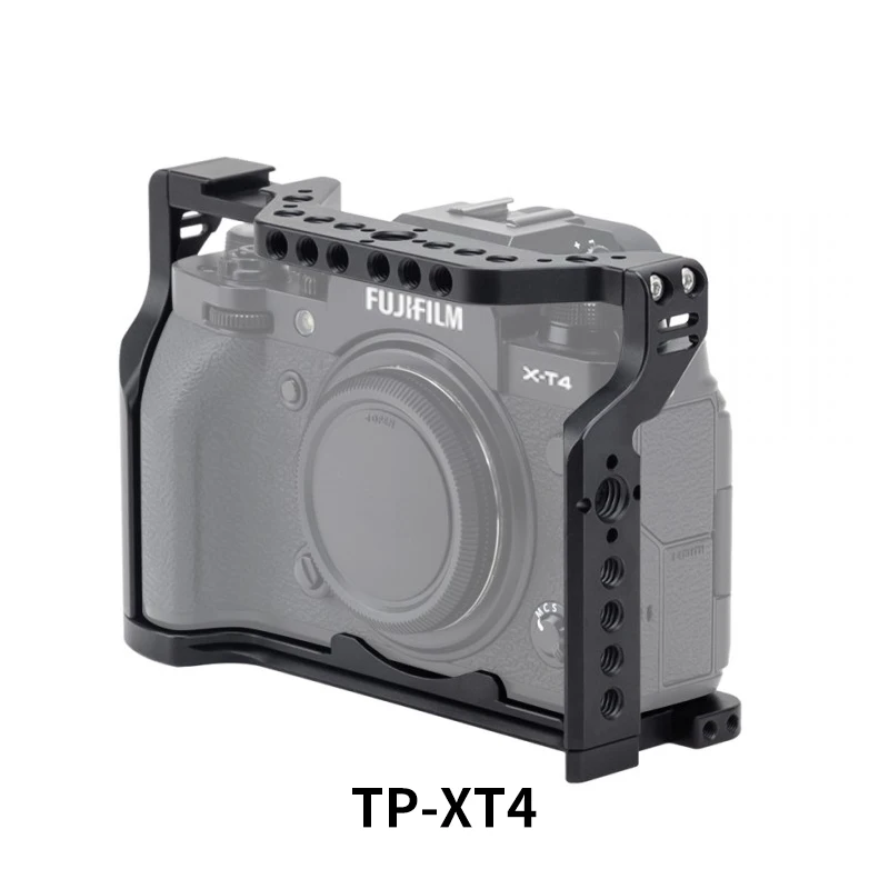 

Nitze Camera Cage for Fujifilm X-T4 With Built-in Arca Swiss QR Plate and NATO Rails TP-XT4