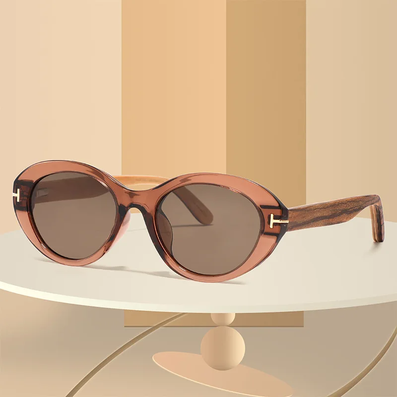 

Модные женские солнцезащитные очки T из натурального дерева, узкие черные мужские солнцезащитные очки в стиле ретро «кошачий глаз», поляризационные
