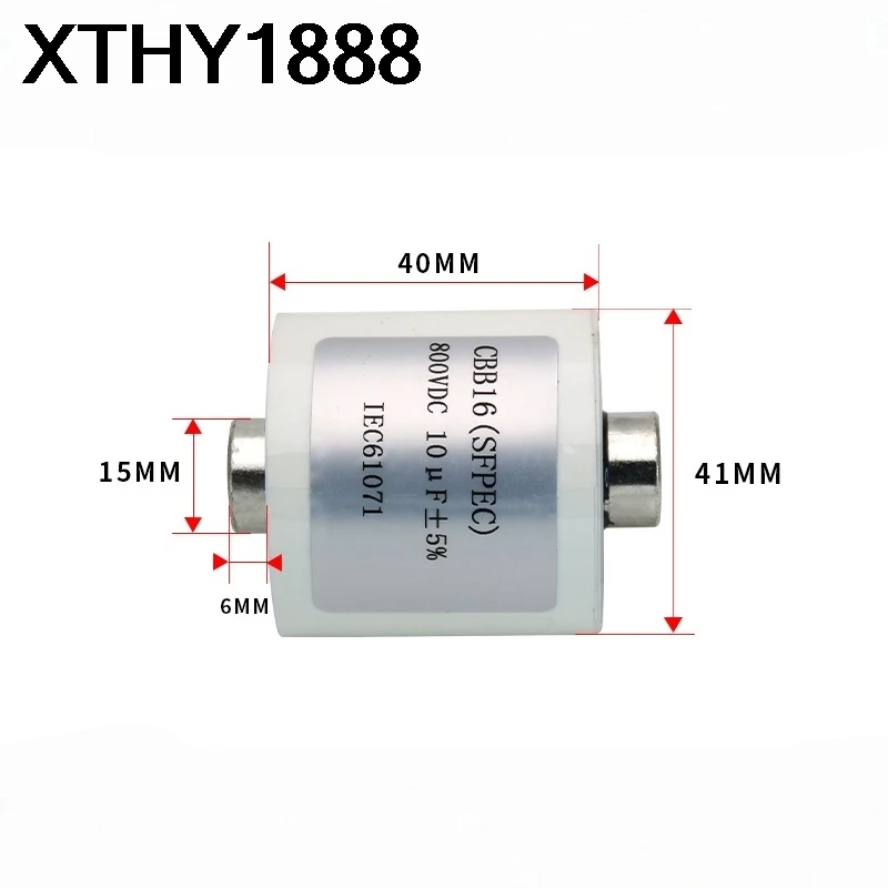 1PCS DC filter CLB 800V 10UF bus support film capacitor