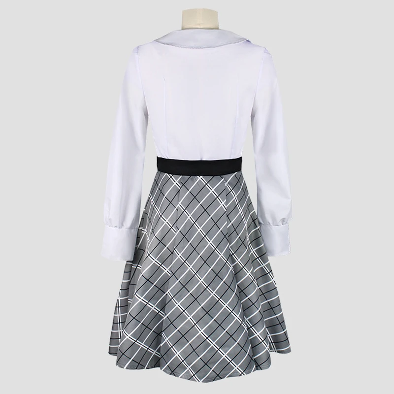 Anime BanGDream It's MyGO Cos Togawa Sakiko Cosplay Women Pretty Plaid skirt Daily Clothing Outfit