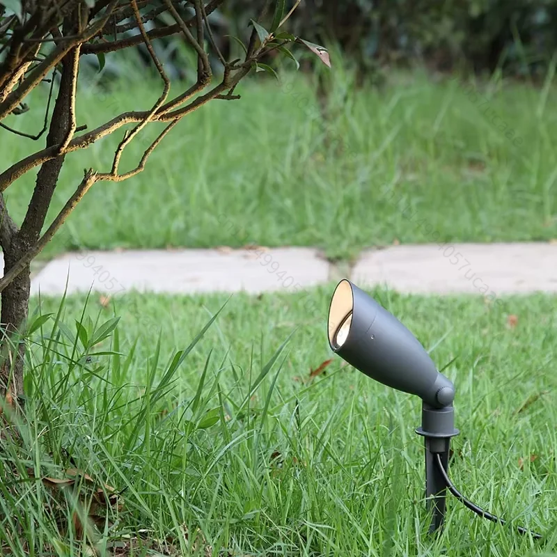 outdoor-waterproof-landscape-spotlights-die-cast-aluminum-alloy-lamp-body-tempered-glass-lens-led-ultra-bright-lawn-lights