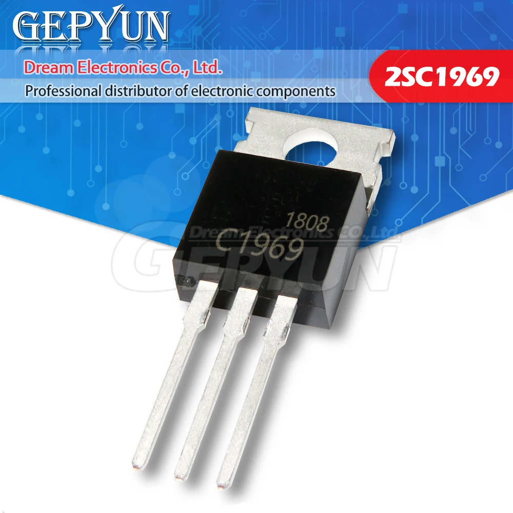 10Pcs 2SC1969 TO-22…