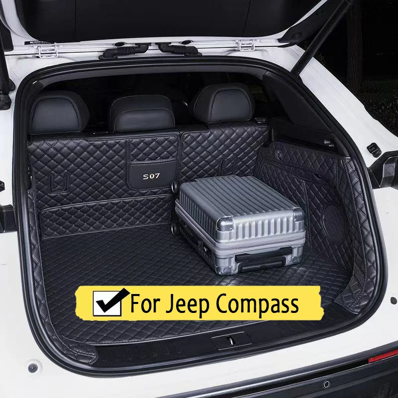 

Car trunk mat For Jeep Compass 2017 2018 2019 2020 2021 Custom Auto Automobile Carpet
