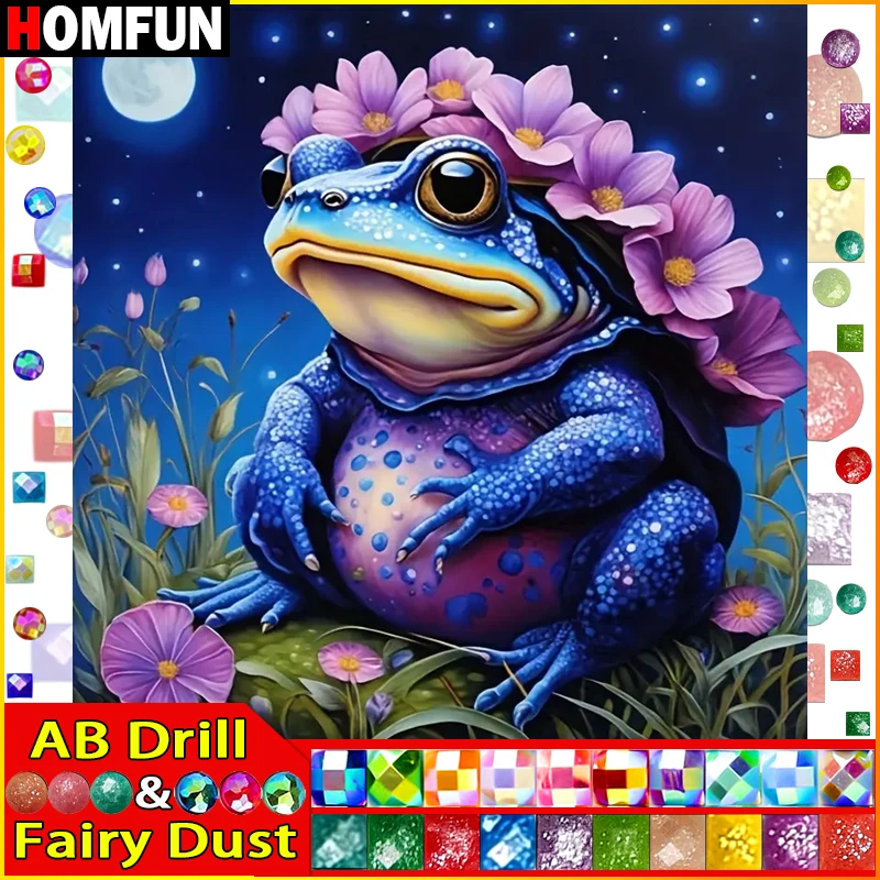 HOMFUN Fairy Dust AB 5D DIY Diamond Painting 