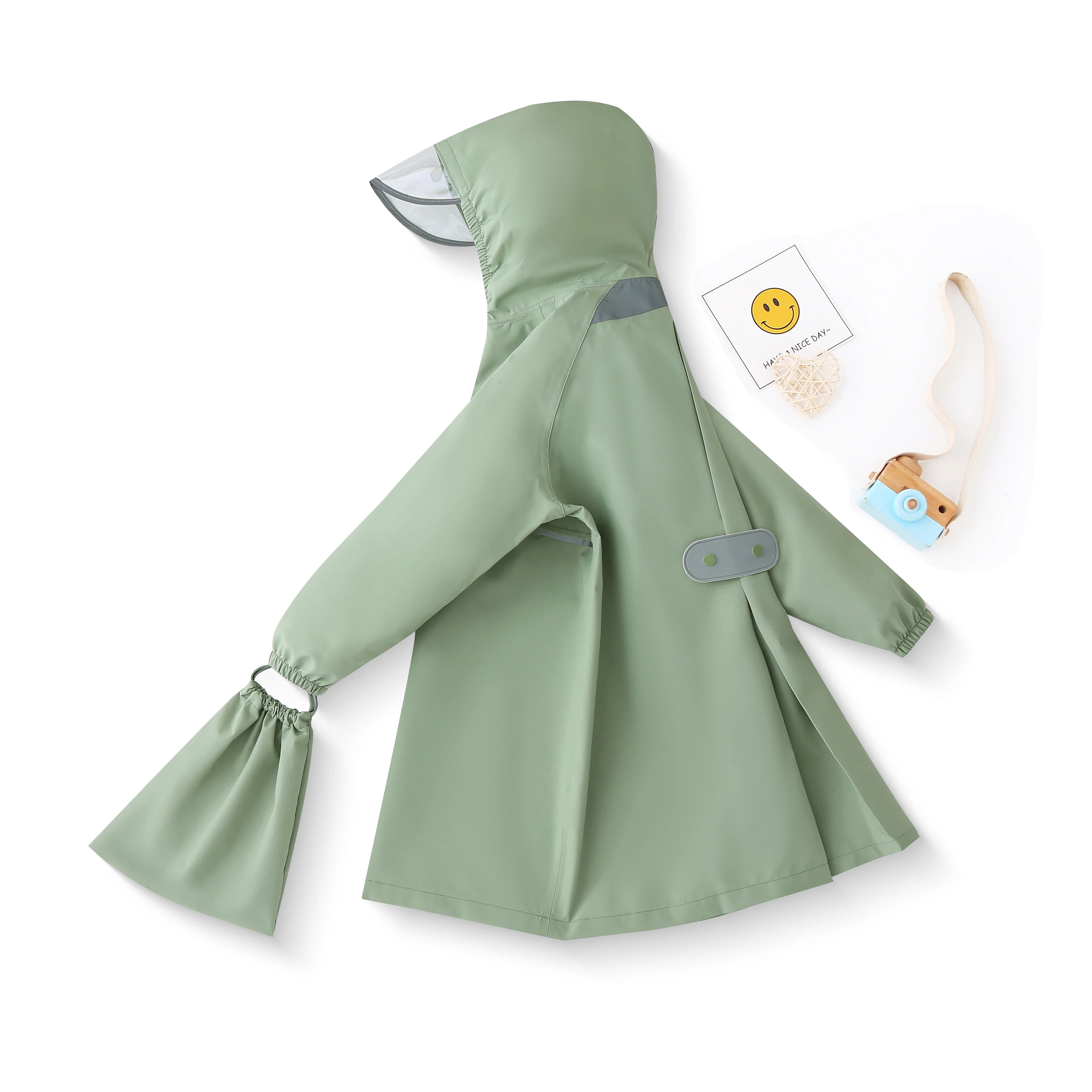 Children’s Raincoat World Children Rain Coat Kids Boy Girl Tour Light Waterproof Soft Rainwear Raincoats for kid