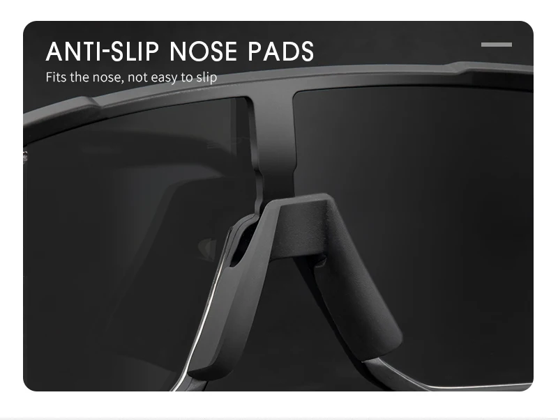 Kapvoe Large-Frame Sports Sunglasses — product information 7