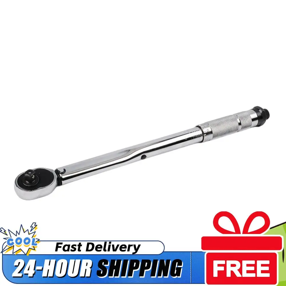

5-60N.m Reversible Ratchet Key Square Drive Ratchet Torque Wrench Precise Preset Reversible Ratchet Spanner Car Repair Tool