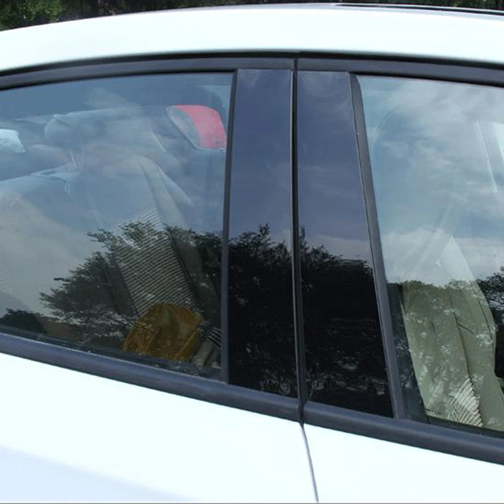 

Window Black Cover For Honda Civic 2016-2018 High Quality Pillar Posts Trims Part Tool Replacement Accessories