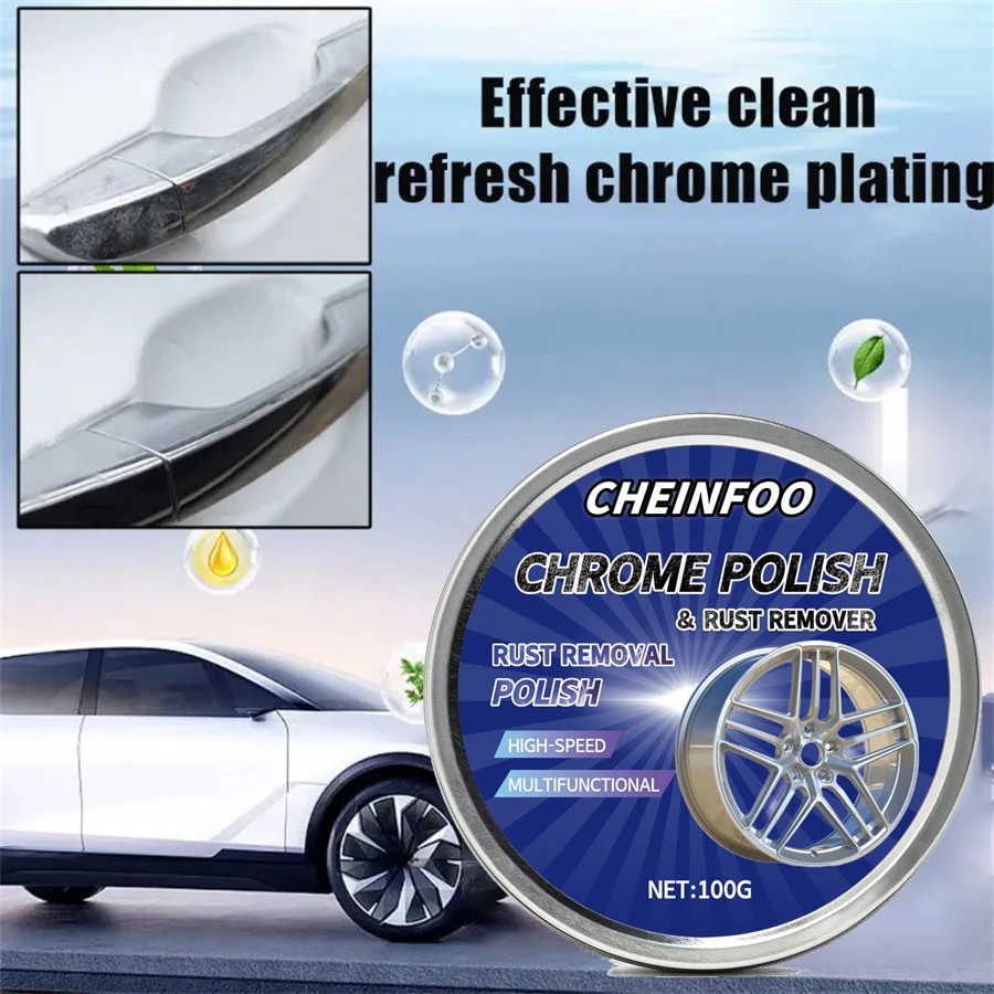 Alloy Universal Wheel Hub Repair Kit - Scratch Remover, Oxidation Cream, Rust Protector & Car Wheel Care Polishing Paste