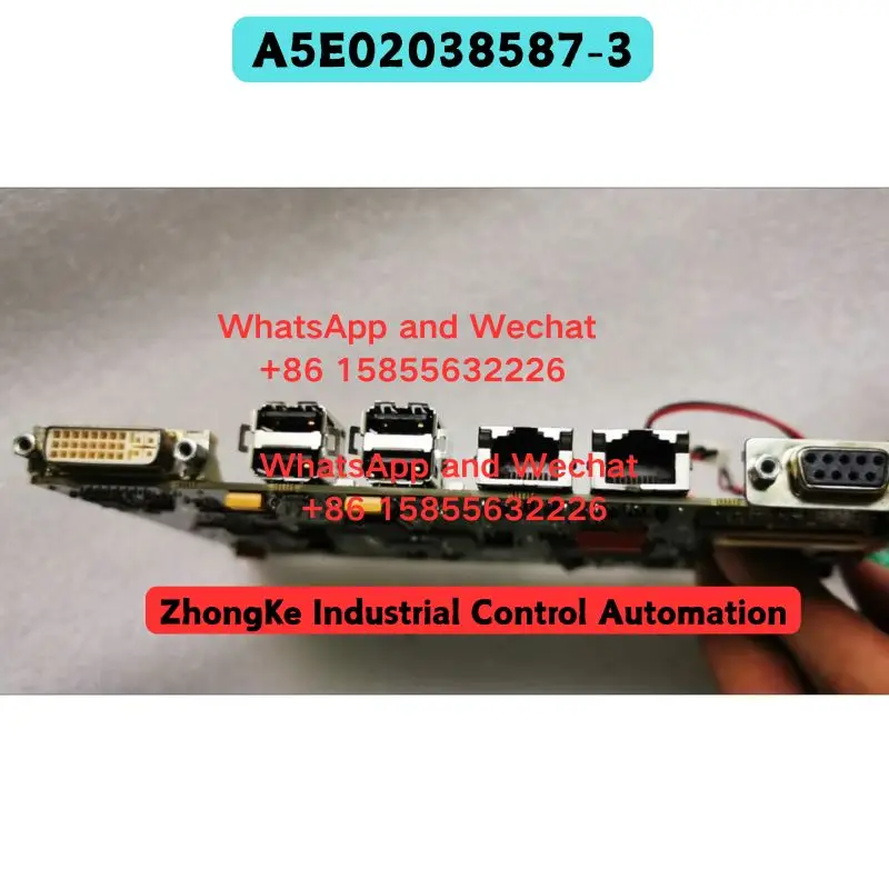

Used A5E02038587-3 motherboard Functional test OK Fast delivery