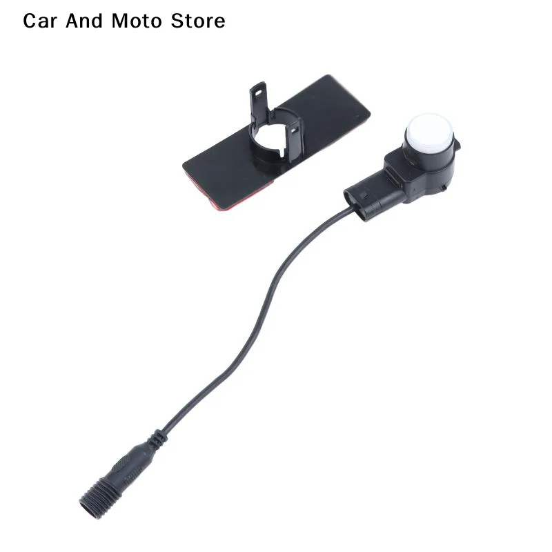 【CMO】Auto Parking Sensor Hole 16.5mm 18.8mm Car Ultrasonic Assist System Front Back Cable Long 0.1m Reversing Radar Detector