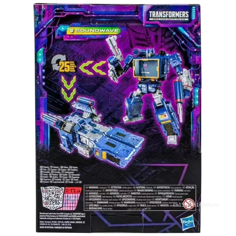 Takara Tomy Hasbro oryginalne transformatory Legacy Soundwave figurka kolekcja robotów Hobby zabawki prezent urodzinowy