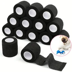 6pcs Self-Adhering Bandage Fixing Bandage Animal Bandage Hand Tearing Waterproof Elastic Bandage for Pets 5 cm X 4.5 M