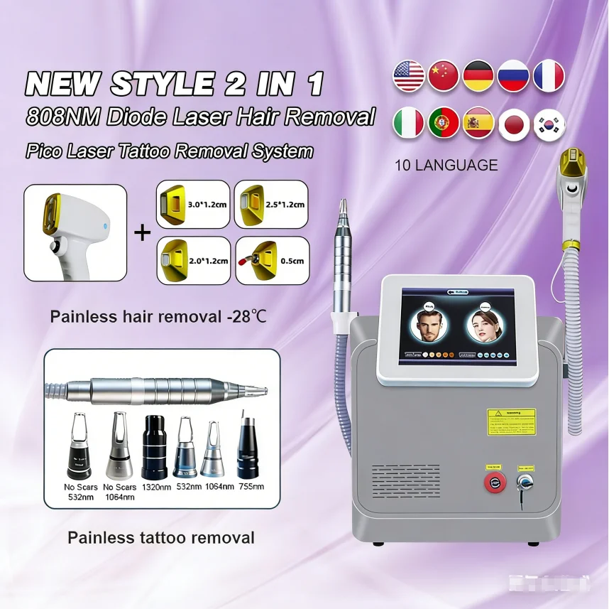 

Best Selling 808nm Diode Laser Hair Removal Machine Ice Platinum Three-wave band Hair Removal Laser Permanent