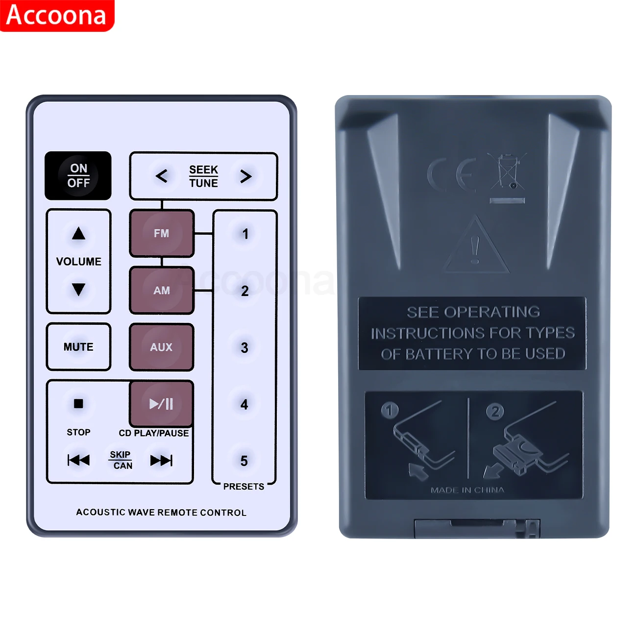 Pour BOSE A9 Wave Radio Télécommande AWR1-2w AWR1-1w AWR113 AWR131 CD-3000