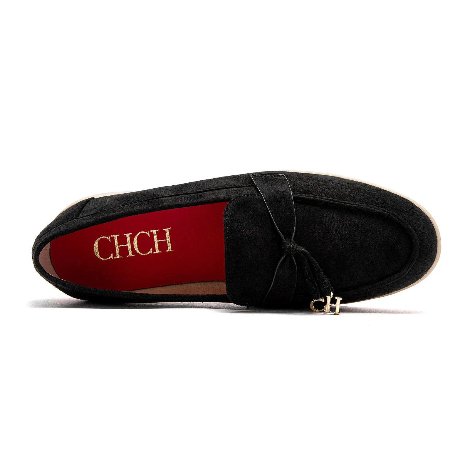 Men\'s and Women\'s Casual Shoes Loafers Deluxe Brand Leather Shoes Flat Out Traveling Strolling Shoes Black Hot Model