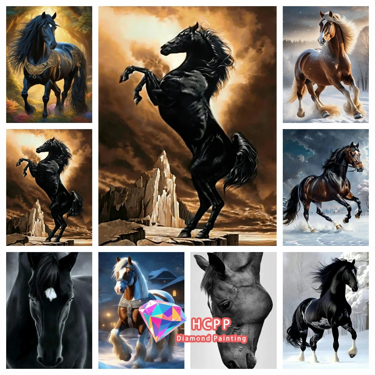 Latest Ma Diamond Painting Kit 5D DIY Diamond Embroidery Cross Embroidery Handmade Art Exquisite Gift Crafts Home Decoration