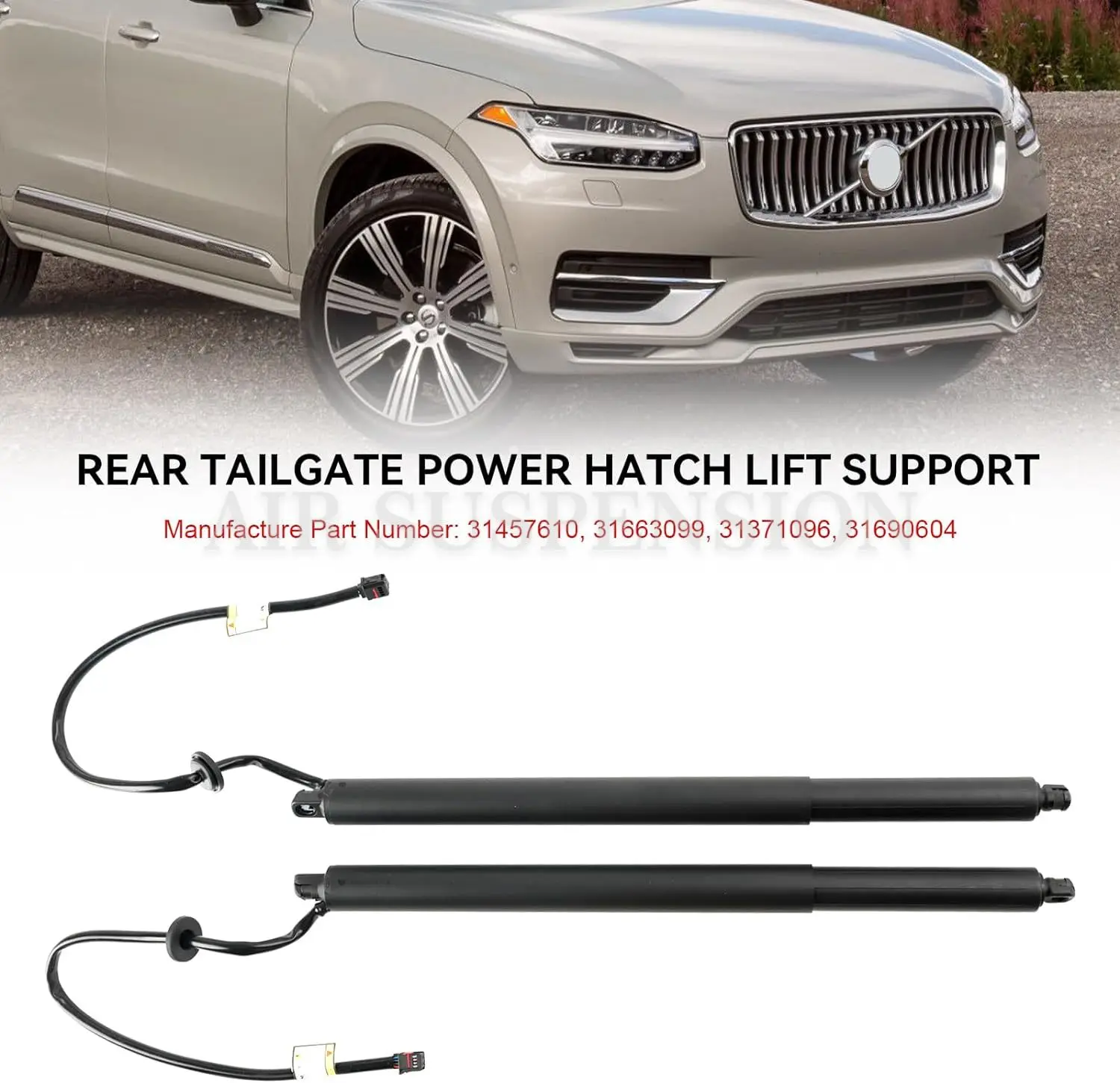 Liftgate Power Hatch Lift Support Opener Shock For Volvo XC90 MK2 T5 T6 2016-2019 31690604 31457610 Electric Tailgate Gas Struts