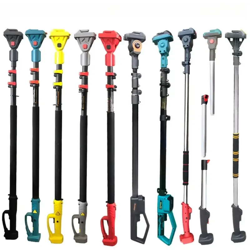 

Telescopic Extension Pole. Electric Saws And Electric Pruners Must Have A 3-Pin Plug At The Bottom To Be Connected And .