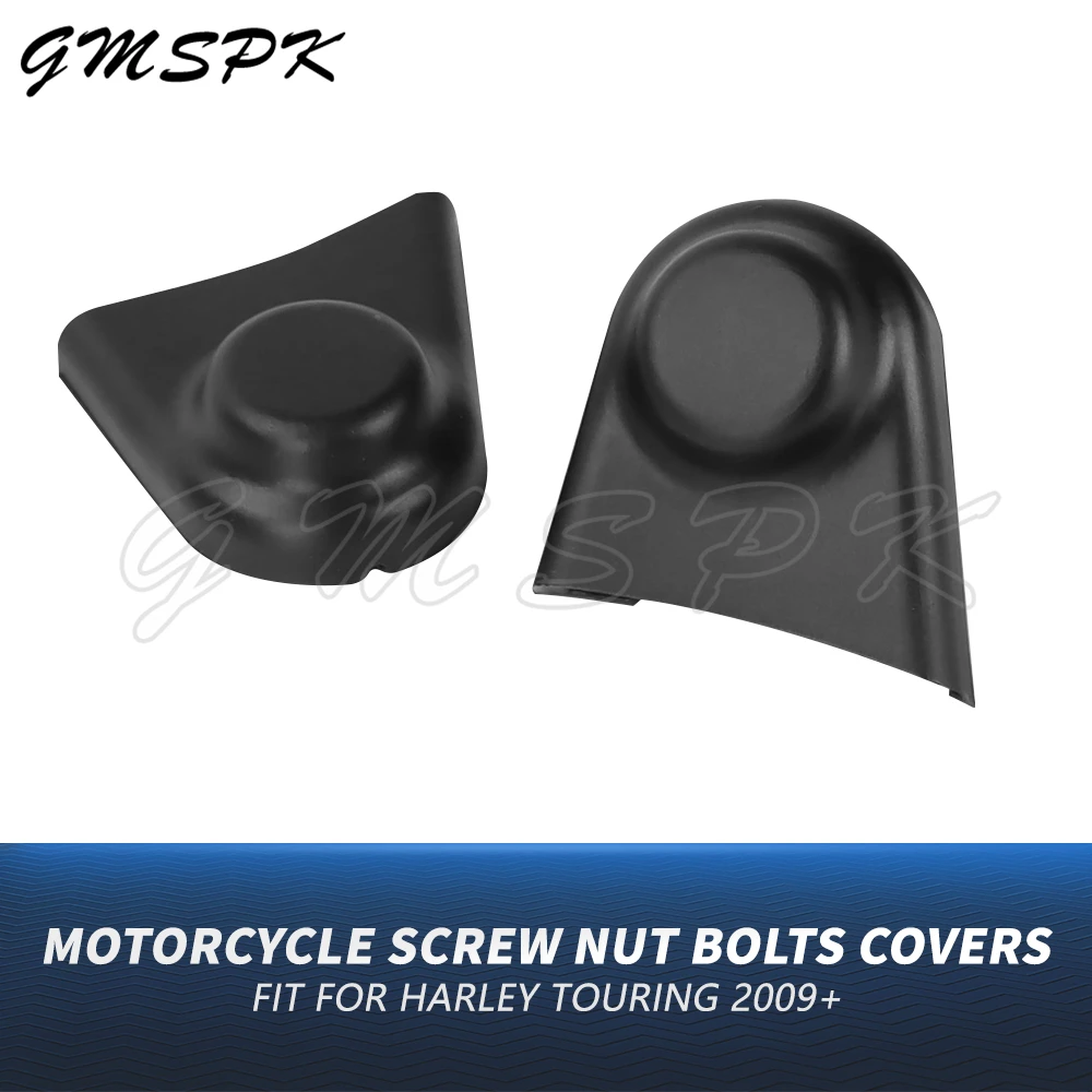 

2PCS Motorcycle Screw Nut Bolts Rubber Covers Fit for Harley Touring Electra Street Glide CVO Road Glide Ultra Limited Road King