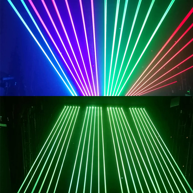 Podium Laser Licht Rgb Moving Head Wash Beam Licht Met Voor Geluid Geactiveerde Dmx Control Dj Disco Party Verjaardag Ktv Bar Club